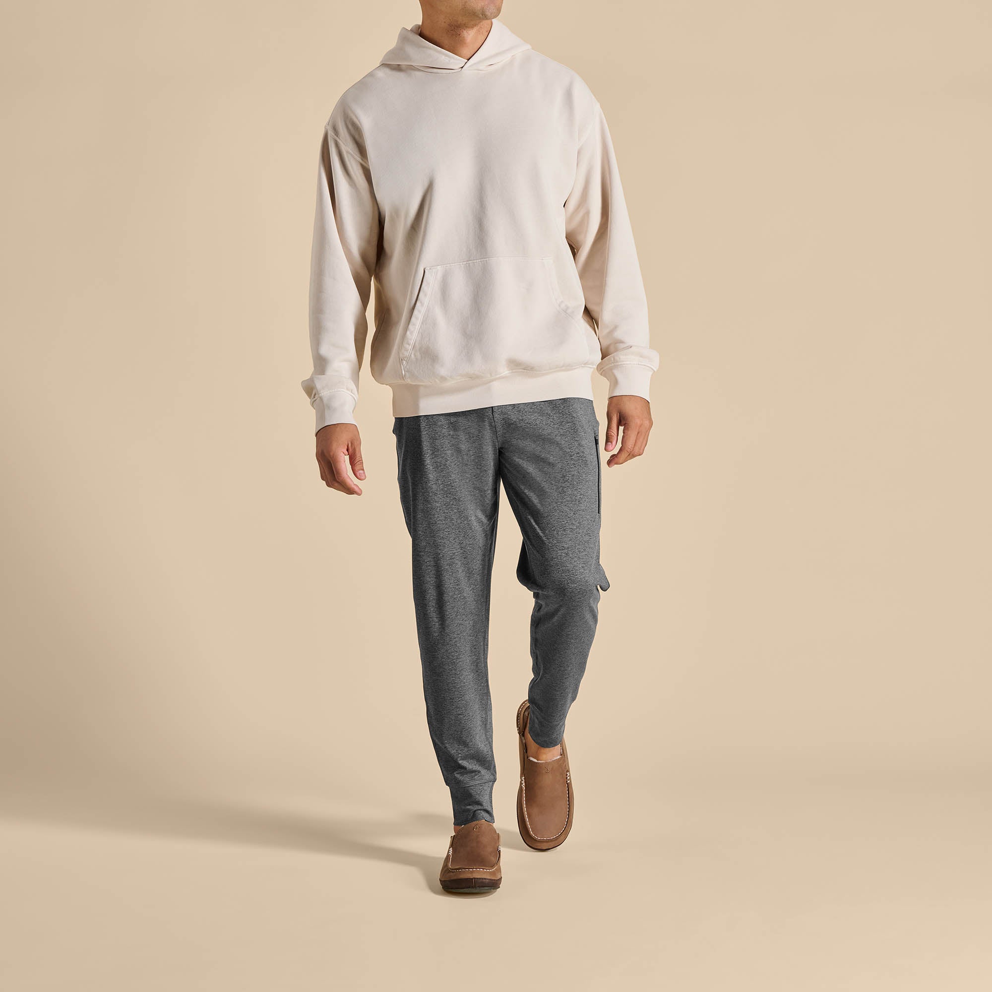 Moloā Slipper - Toffee / Dark Wood - Image 5