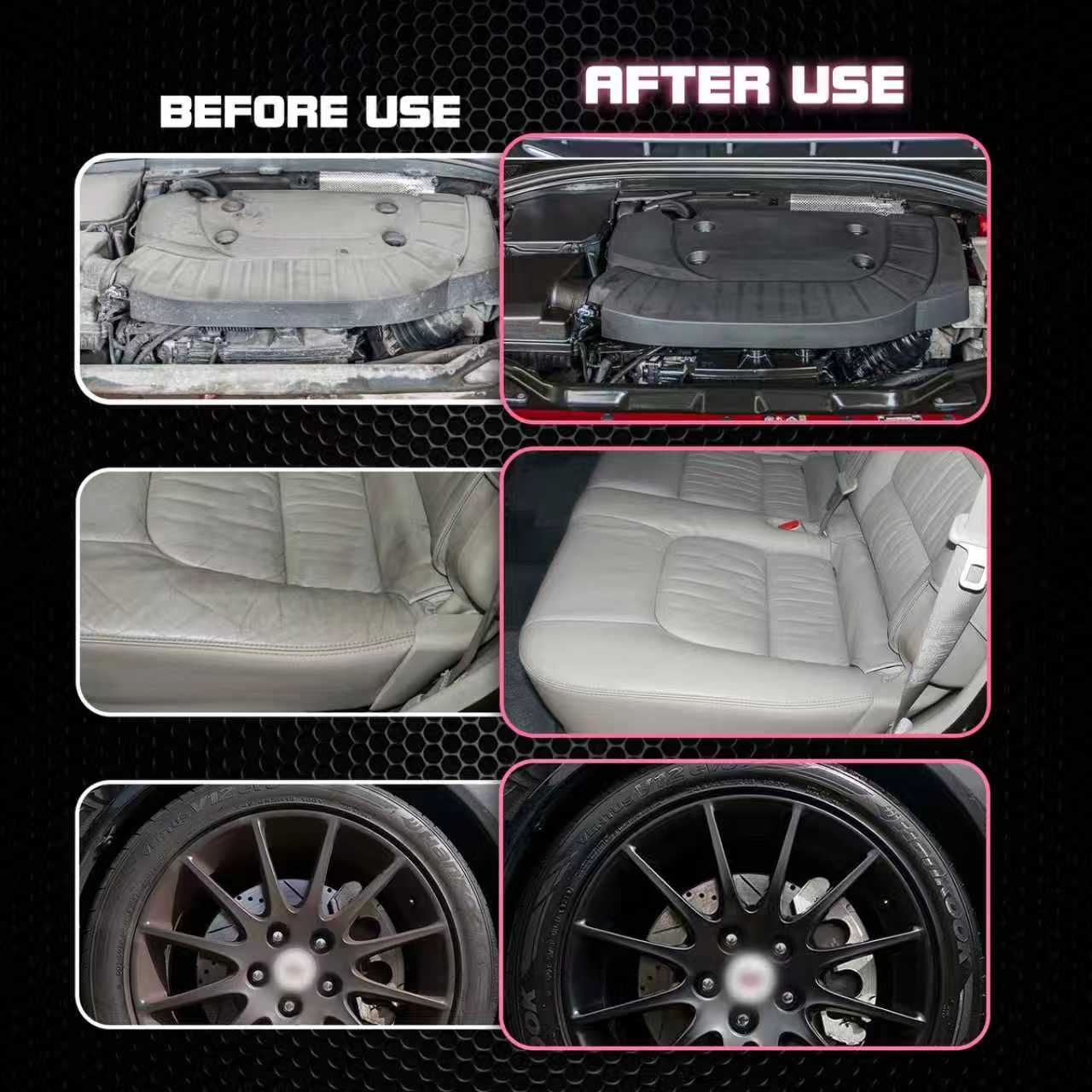 Buy 3 Get Free Shipping | DONKEYPRO Car Interior Cleaner Spray 15oz Anti-UV Polish & Protect - Image 8