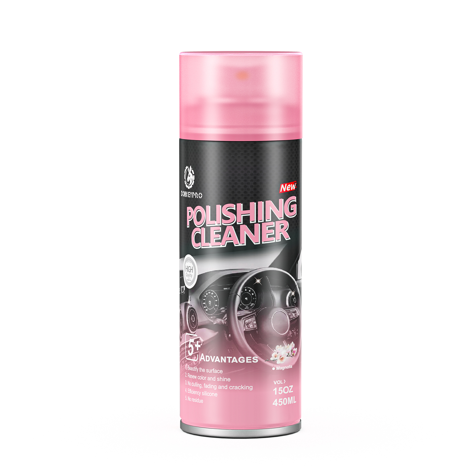 Buy 3 Get Free Shipping | DONKEYPRO Car Interior Cleaner Spray 15oz Anti-UV Polish & Protect - Image 5